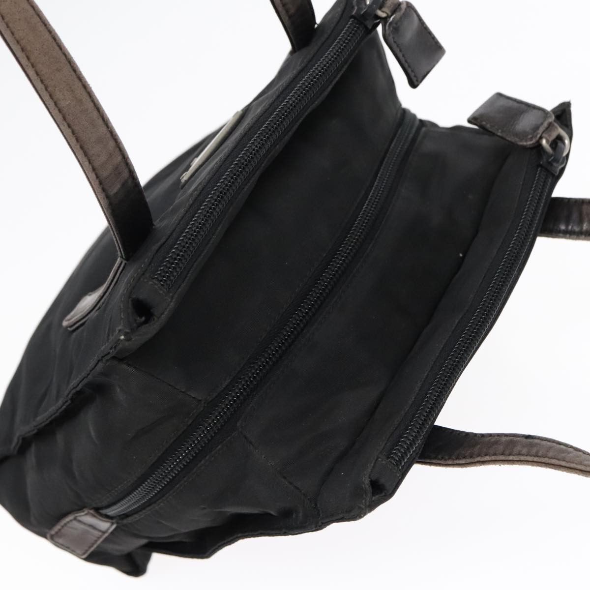 Prada Tessuto Black Synthetic Handbag (Pre-Owned) Size ONE SIZE - 10 Thumbnail