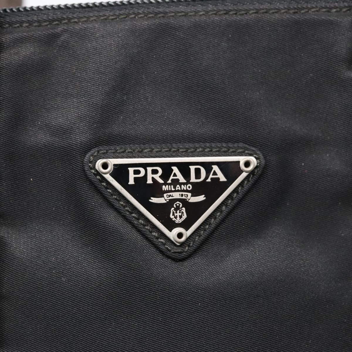 Prada Tessuto Black Synthetic Handbag (Pre-Owned) Size ONE SIZE - 20 Thumbnail