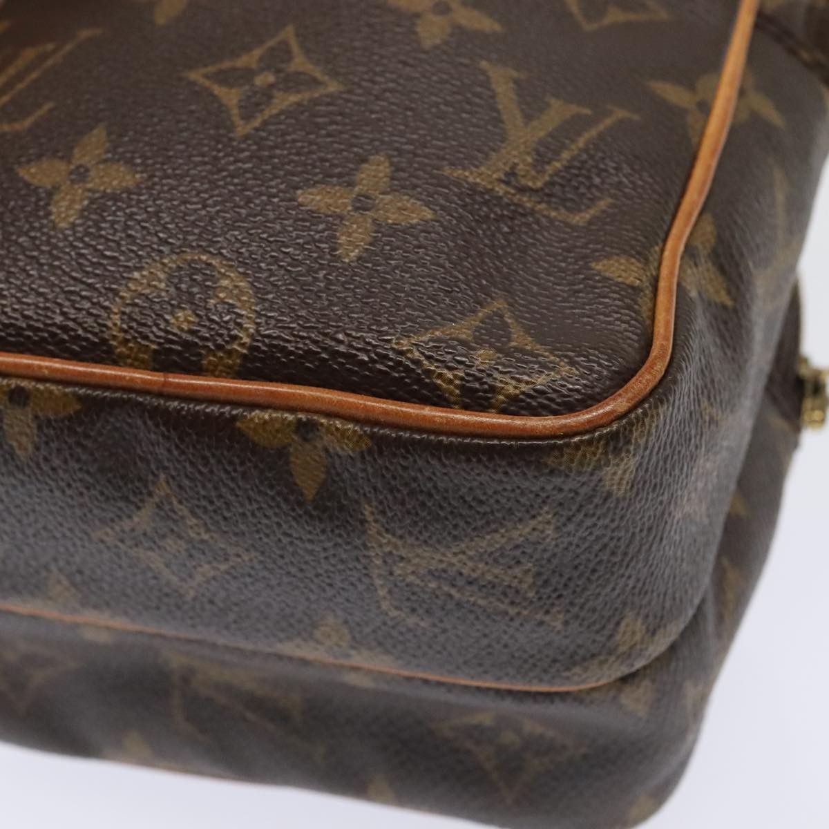 Louis Vuitton Mini Amazone Brown Canvas Shoulder Bag (Pre-Owned) Size ONE SIZE - 9 Thumbnail
