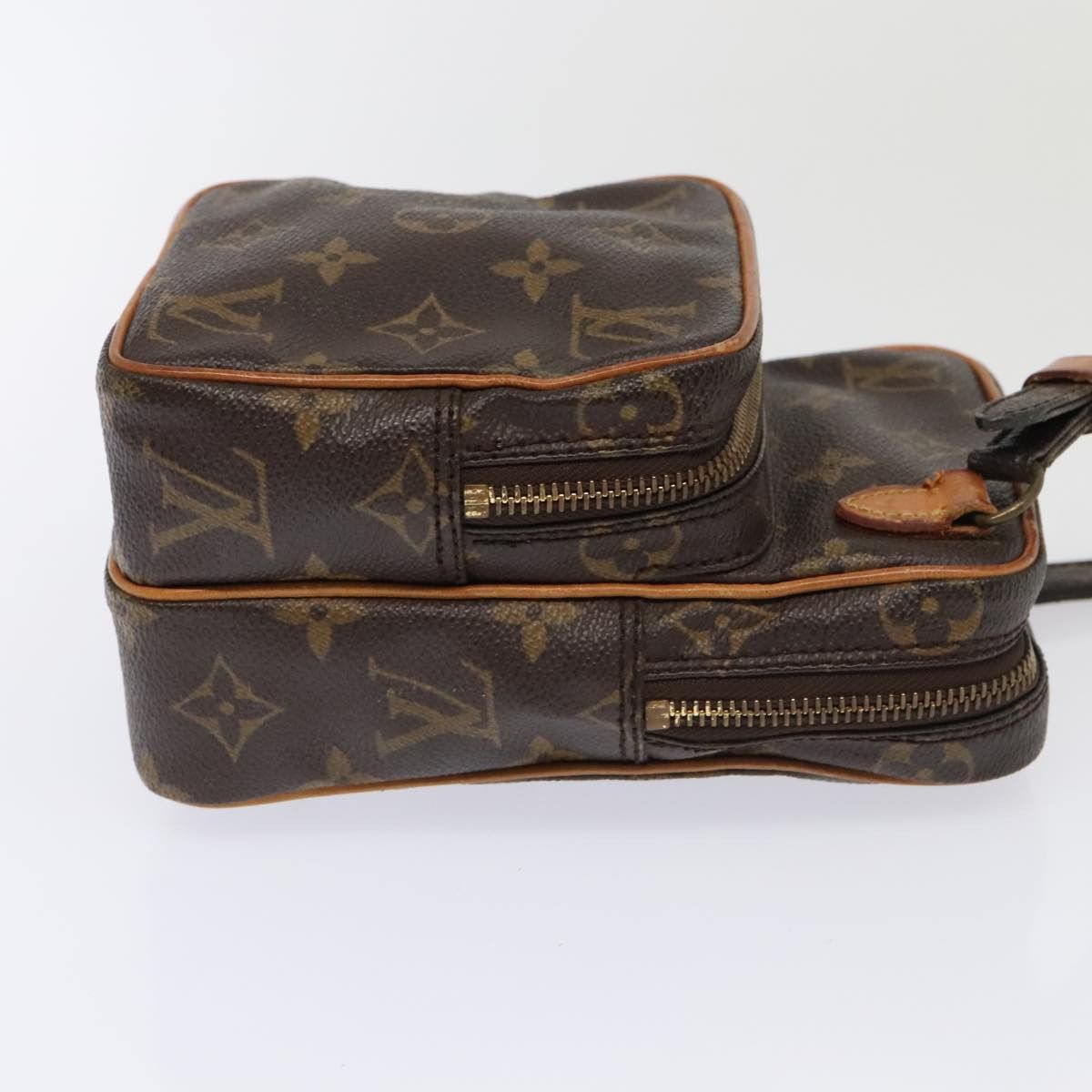 Louis Vuitton Mini Amazone Brown Canvas Shoulder Bag (Pre-Owned) Size ONE SIZE - 3 Thumbnail