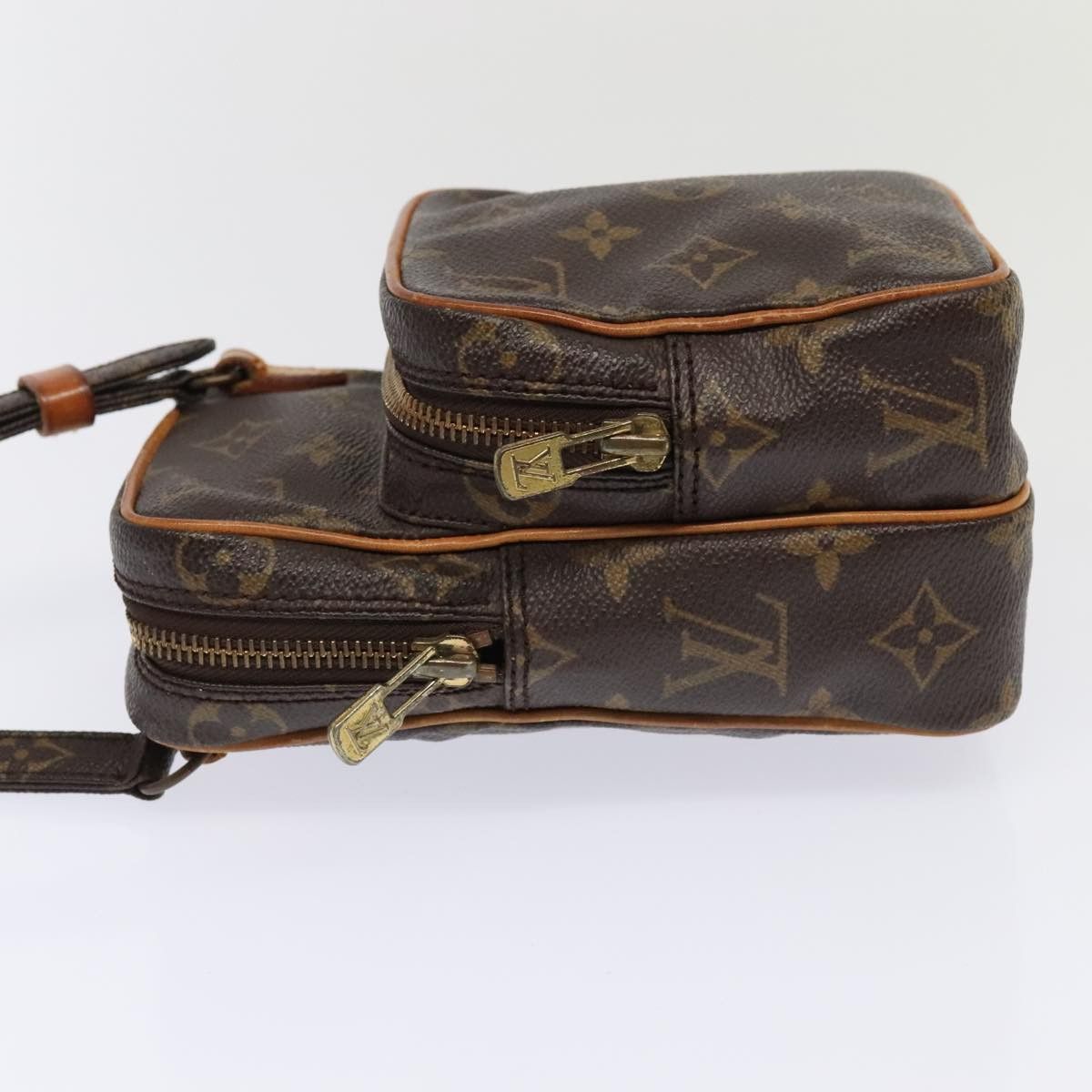 Louis Vuitton Mini Amazone Brown Canvas Shoulder Bag (Pre-Owned) Size ONE SIZE - 4 Thumbnail
