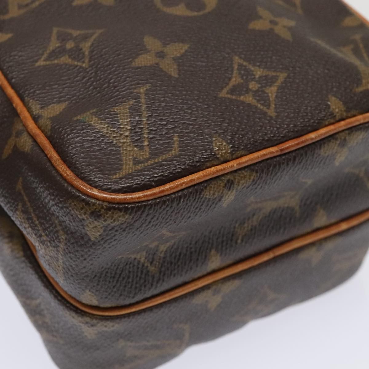 Louis Vuitton Mini Amazone Brown Canvas Shoulder Bag (Pre-Owned) Size ONE SIZE - 8 Thumbnail