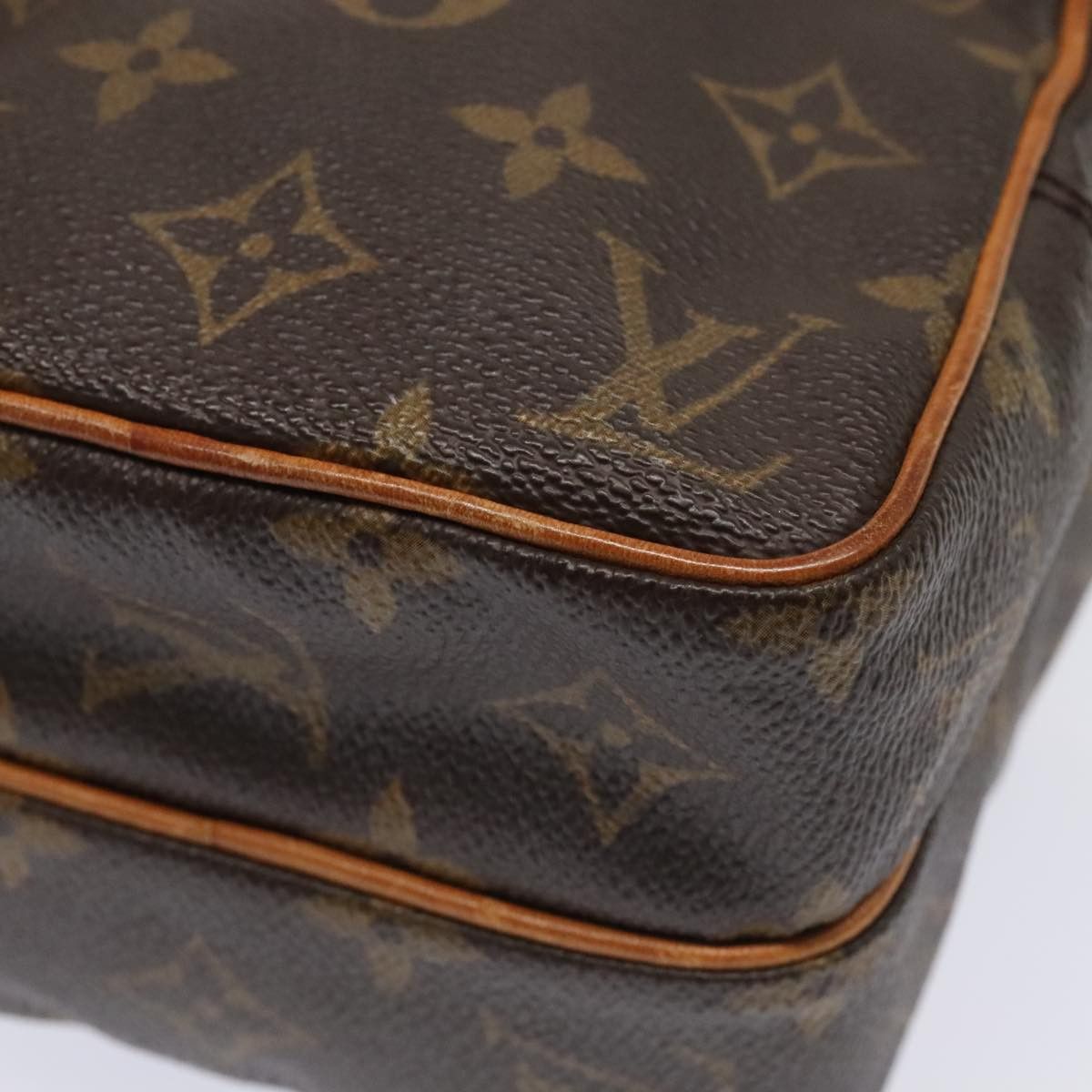 Louis Vuitton Mini Amazone Brown Canvas Shoulder Bag (Pre-Owned) Size ONE SIZE - 7 Thumbnail
