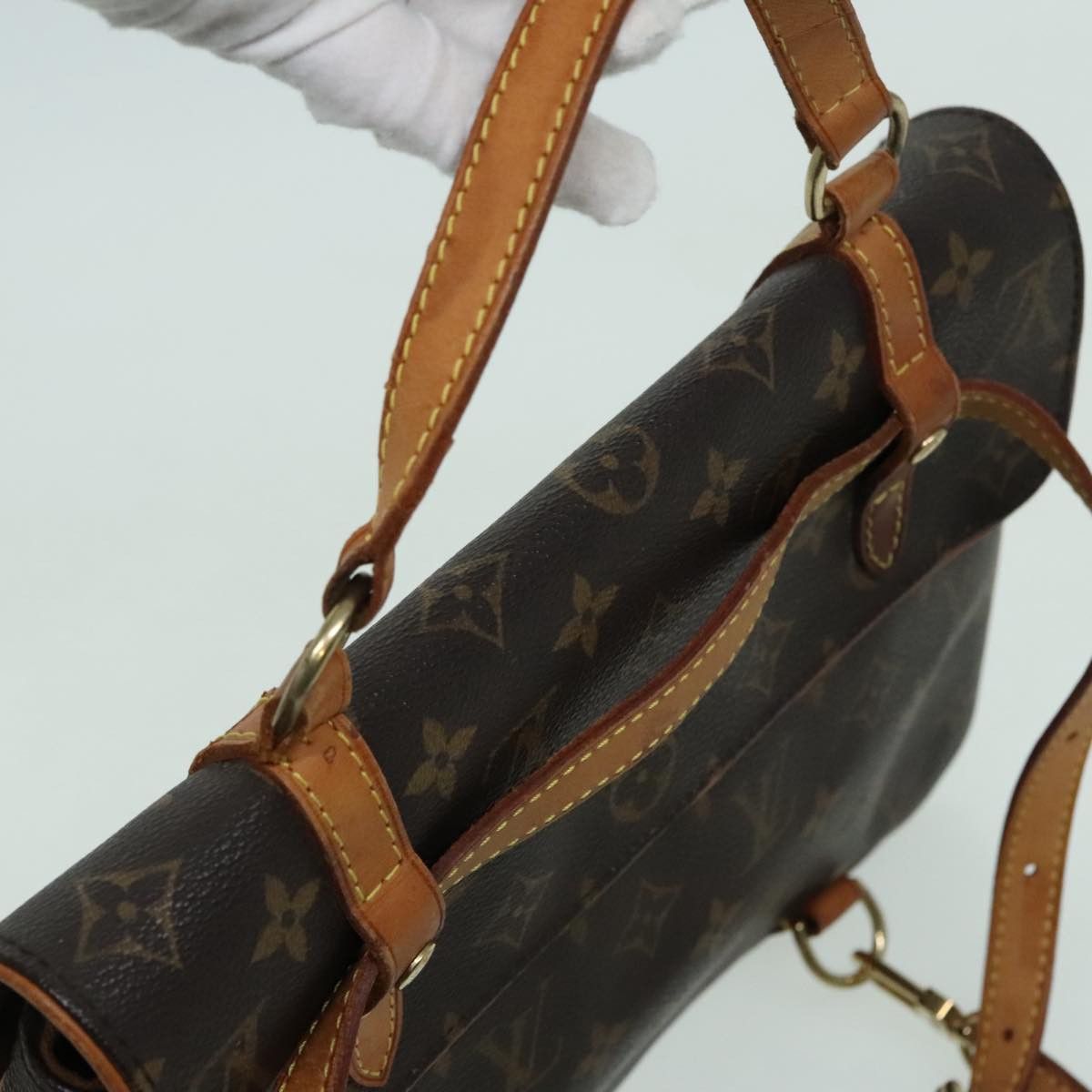 Louis Vuitton Marelle Brown Canvas Backpack Bag (Pre-Owned) Size ONE SIZE - 17 Thumbnail