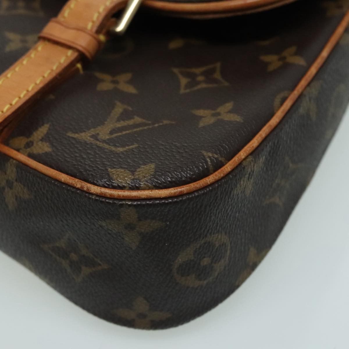 Louis Vuitton Marelle Brown Canvas Backpack Bag (Pre-Owned) Size ONE SIZE - 8 Thumbnail