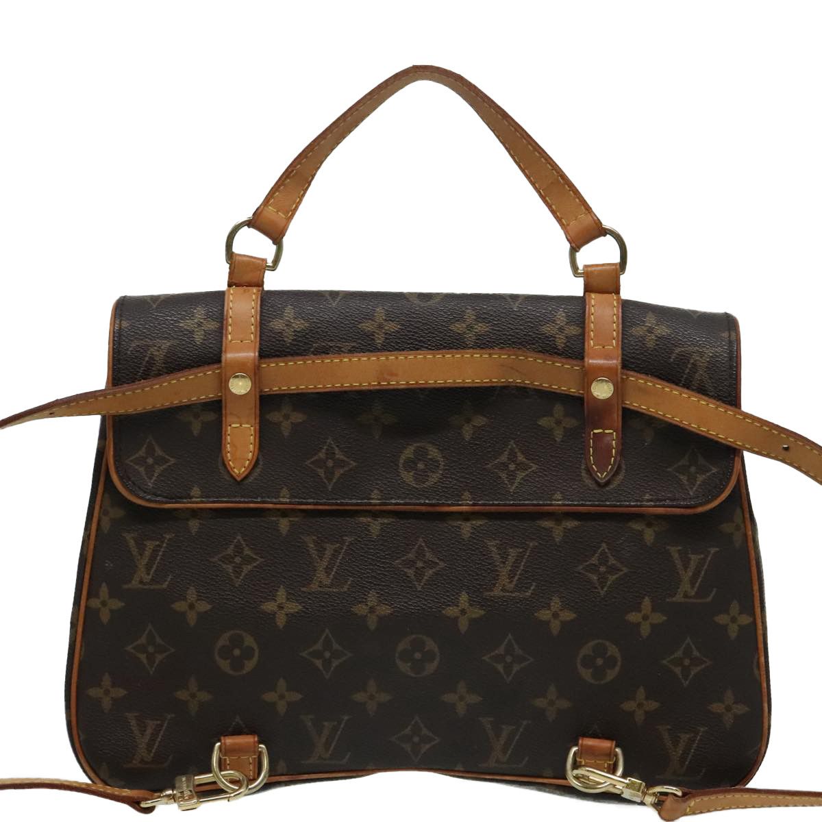 Louis Vuitton Marelle Brown Canvas Backpack Bag (Pre-Owned) Size ONE SIZE - 2 Thumbnail
