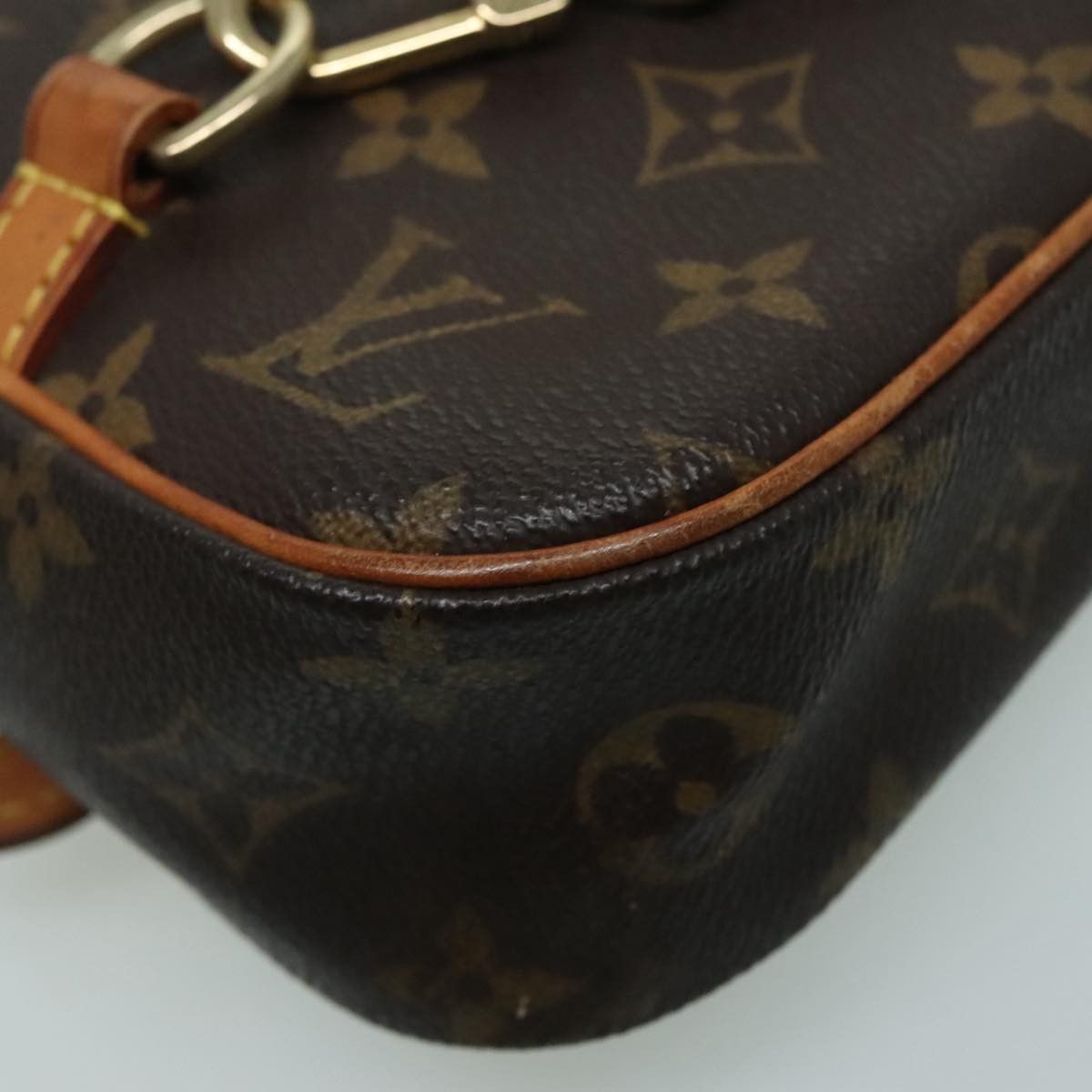 Louis Vuitton Marelle Brown Canvas Backpack Bag (Pre-Owned) Size ONE SIZE - 10 Thumbnail