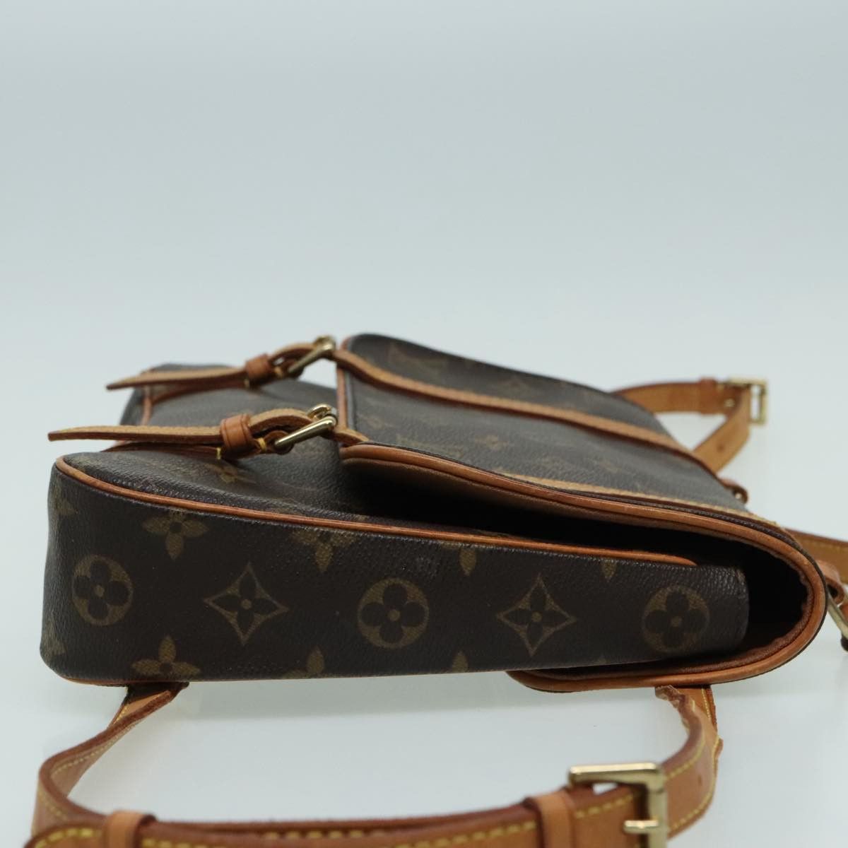 Louis Vuitton Marelle Brown Canvas Backpack Bag (Pre-Owned) Size ONE SIZE - 3 Thumbnail
