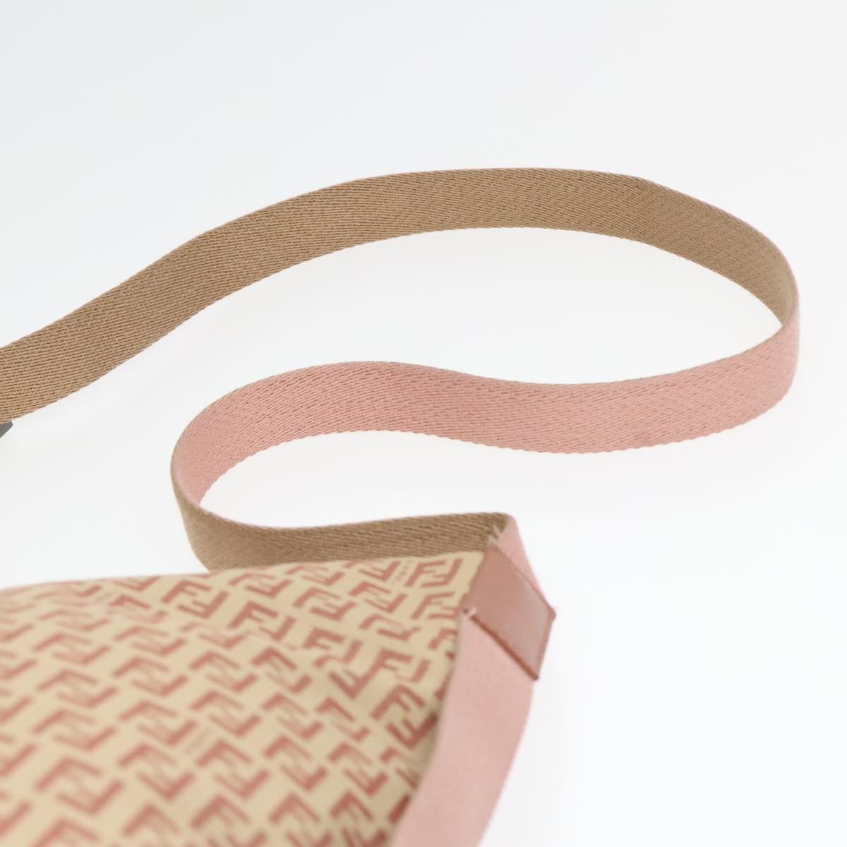 Fendi Zucchino Beige Canvas Shoulder Bag (Pre-Owned) Size ONE SIZE - 15 Thumbnail