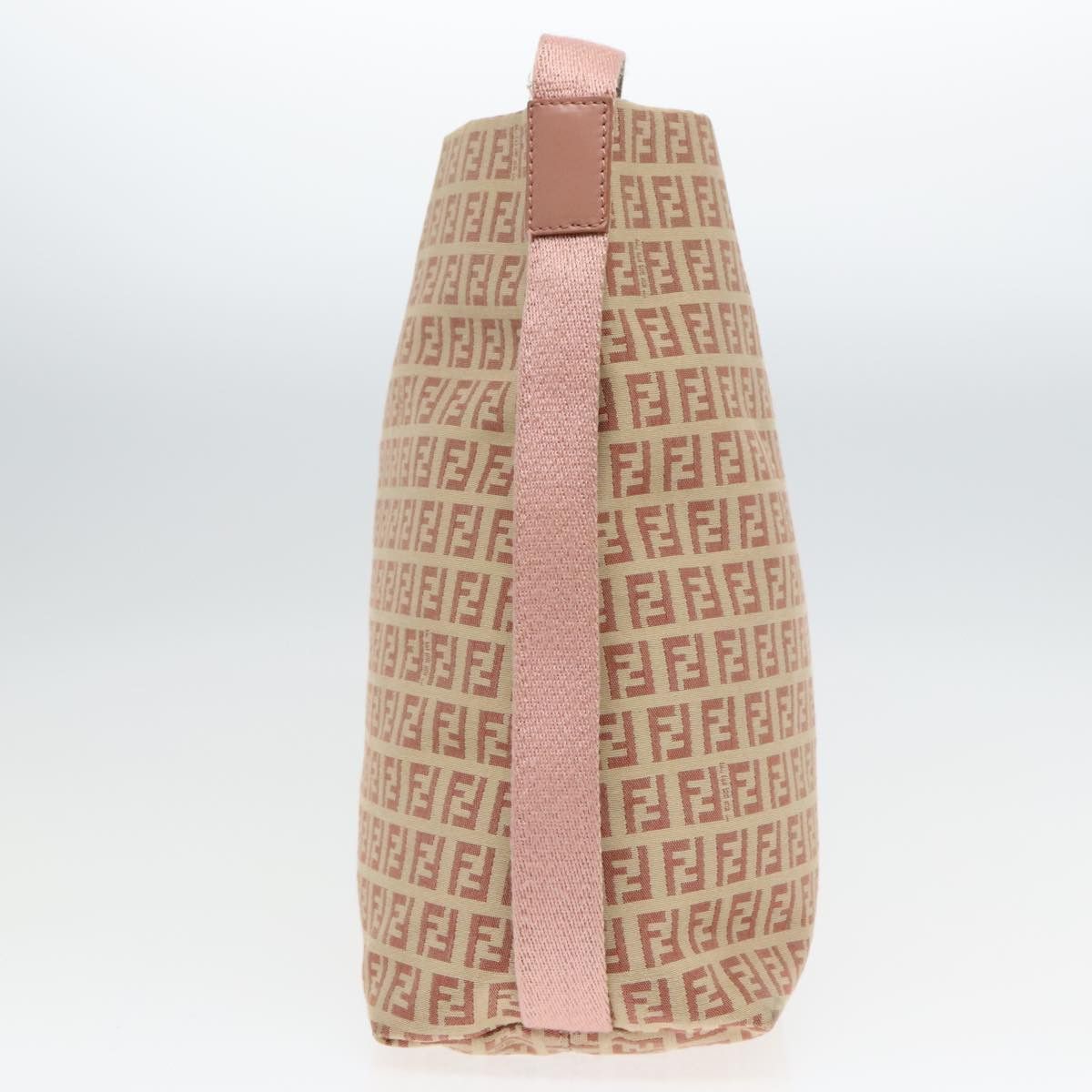 Fendi Zucchino Beige Canvas Shoulder Bag (Pre-Owned) Size ONE SIZE - 14 Thumbnail