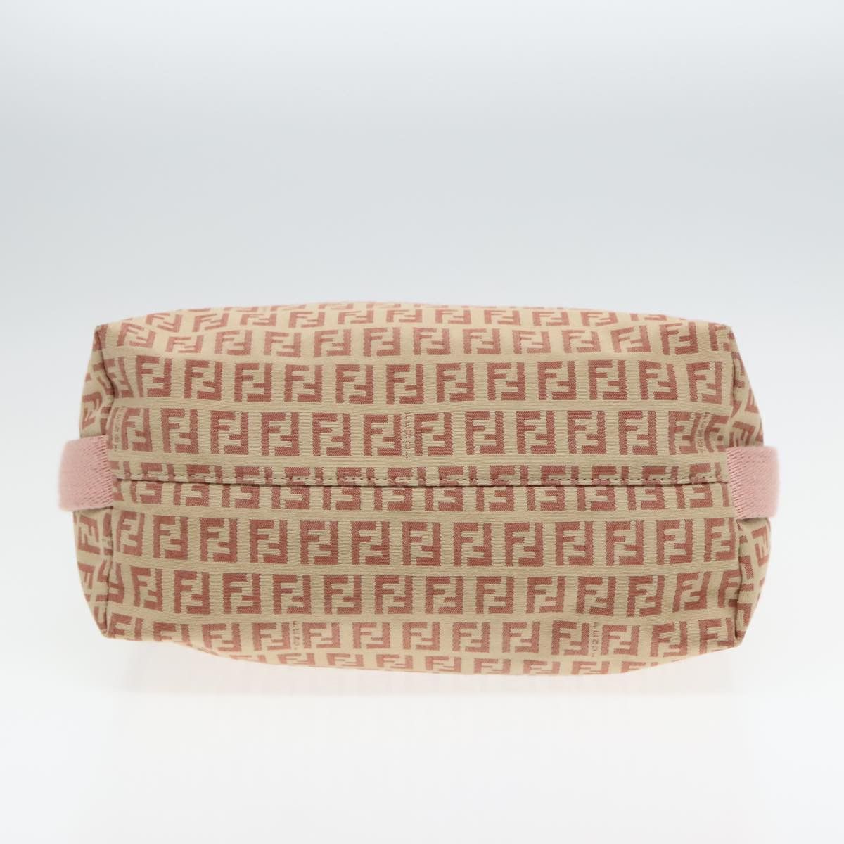 Fendi Zucchino Beige Canvas Shoulder Bag (Pre-Owned) Size ONE SIZE - 5 Thumbnail