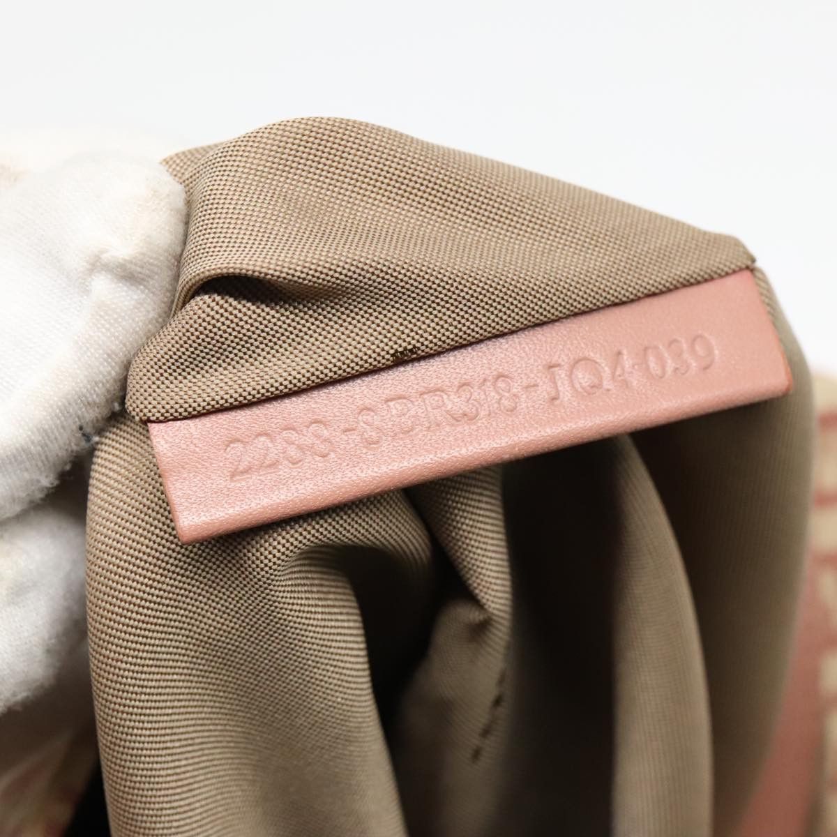Fendi Zucchino Beige Canvas Shoulder Bag (Pre-Owned) Size ONE SIZE - 9 Thumbnail