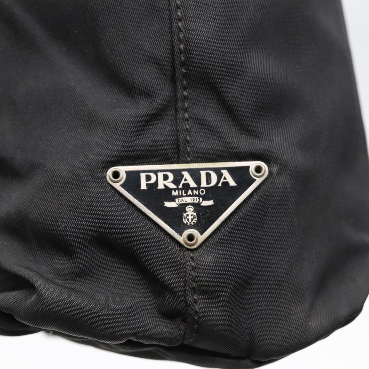 Prada Re-Nylon Black Leather Handbag (Pre-Owned) Size ONE SIZE - 19 Thumbnail