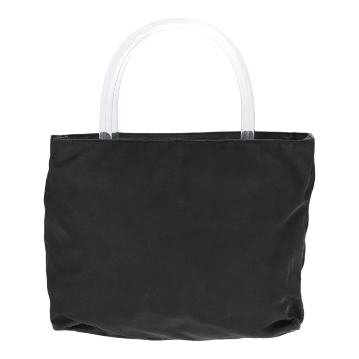 Prada Re-Nylon Black Leather Handbag (Pre-Owned) Size ONE SIZE - 12 Thumbnail