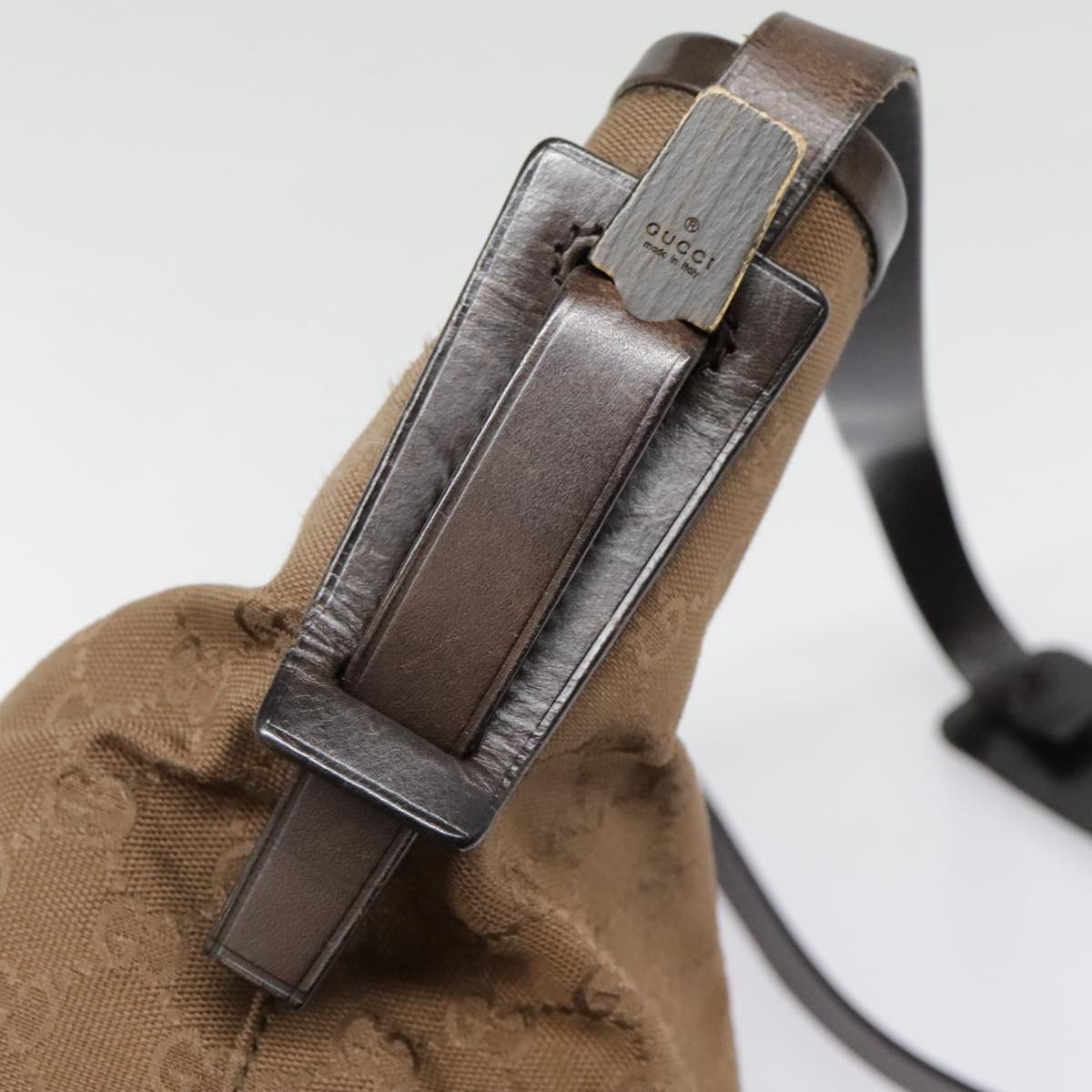 Gucci Brown Canvas Shoulder Bag (Pre-Owned) Size ONE SIZE - 16 Thumbnail