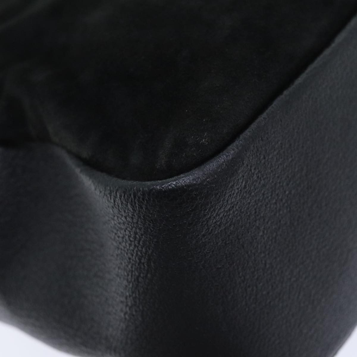 Gucci Bamboo Black Suede Handbag (Pre-Owned) Size ONE SIZE - 8 Thumbnail