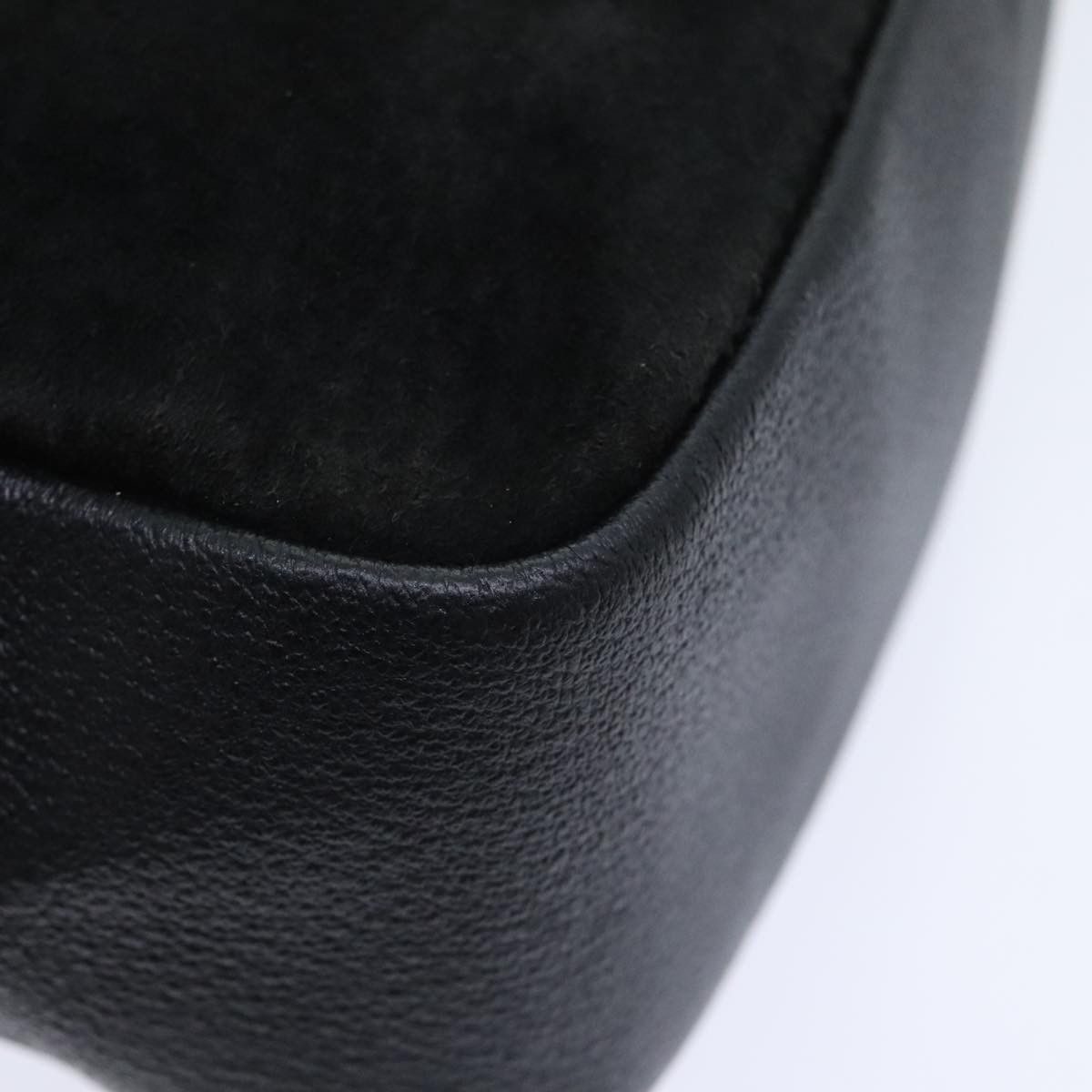 Gucci Bamboo Black Suede Handbag (Pre-Owned) Size ONE SIZE - 10 Thumbnail