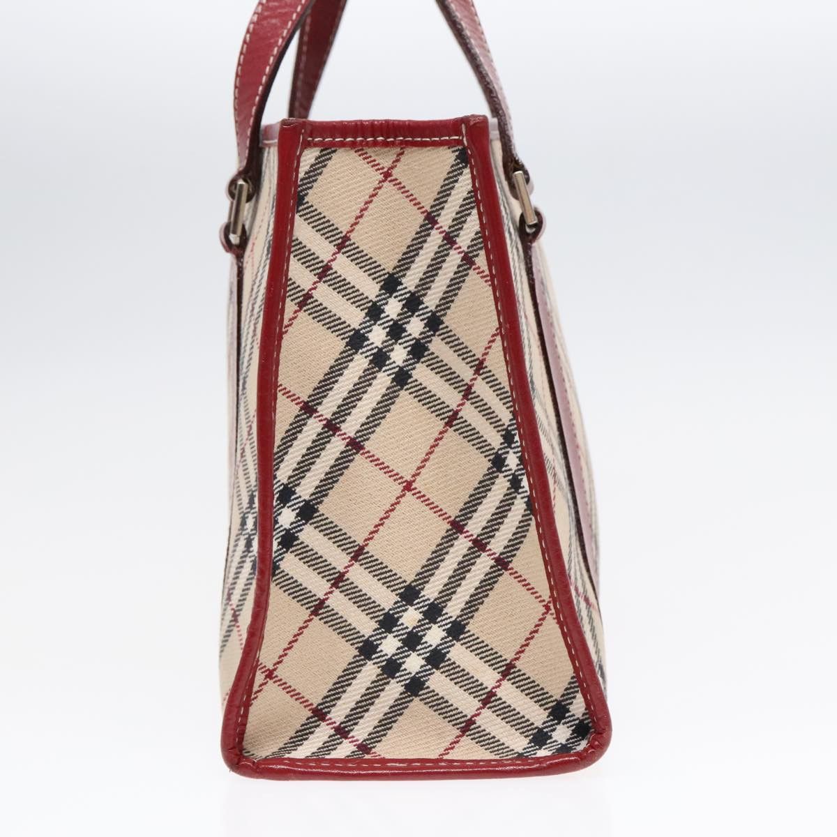 Burberry Nova Check Beige Canvas Handbag (Pre-Owned) Size ONE SIZE - 3 Thumbnail