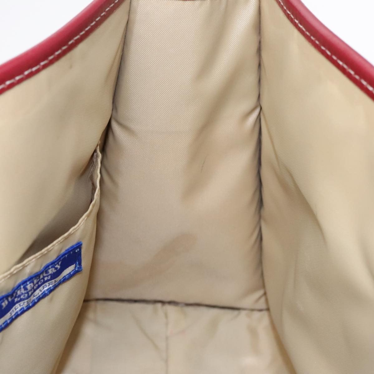 Burberry Nova Check Beige Canvas Handbag (Pre-Owned) Size ONE SIZE - 17 Thumbnail
