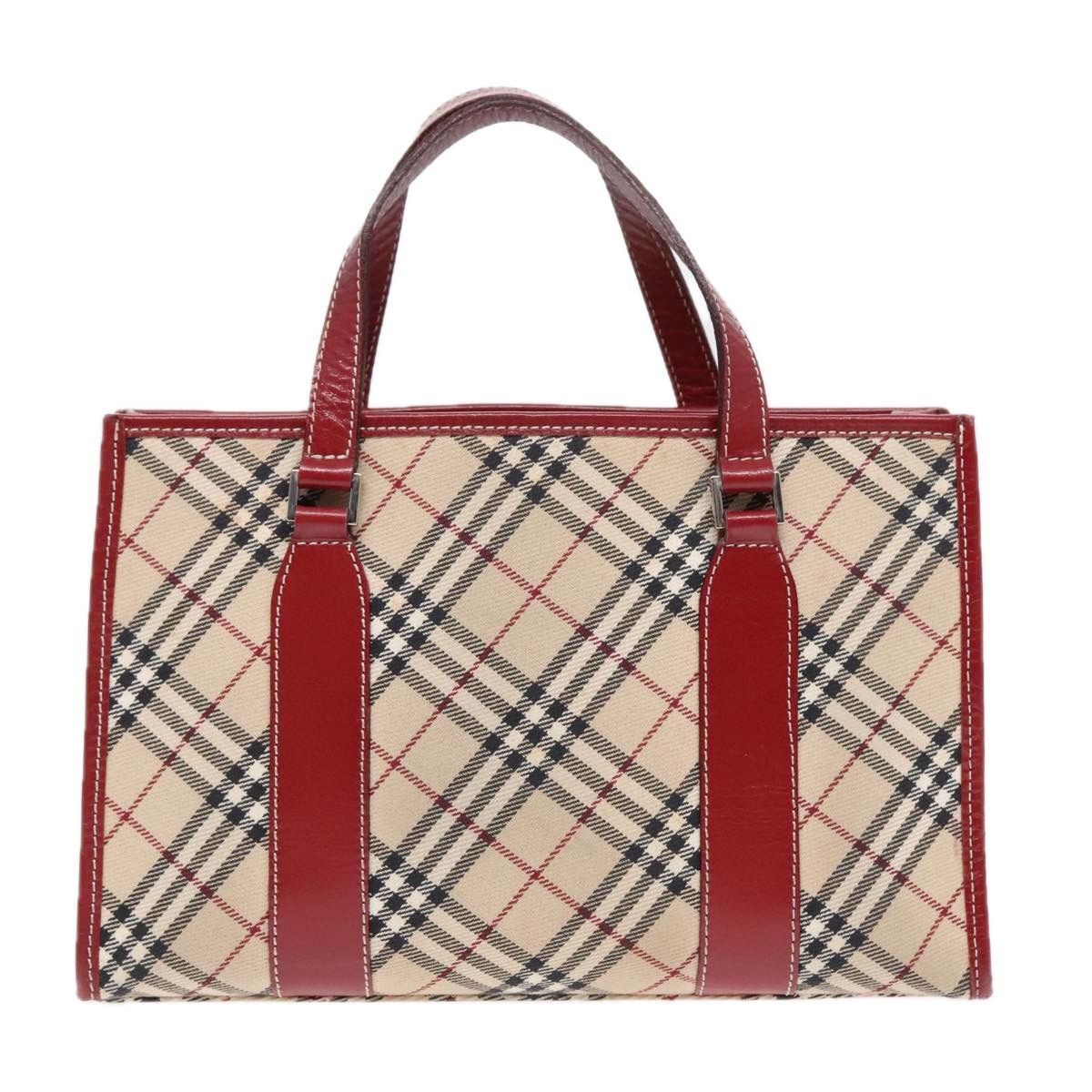 Burberry Nova Check Beige Canvas Handbag (Pre-Owned) Size ONE SIZE - 2 Thumbnail