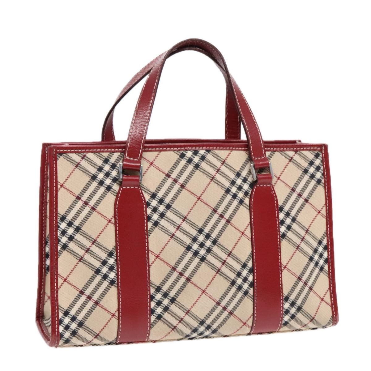 Burberry Nova Check Beige Canvas Handbag (Pre-Owned) Size ONE SIZE - 14 Thumbnail