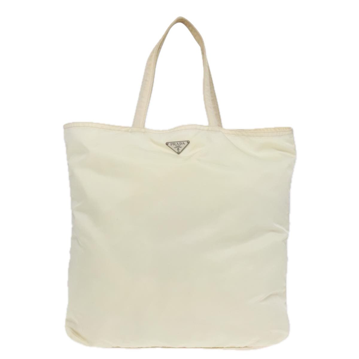 Prada Robot White Canvas Tote Bag (Pre-Owned) Size ONE SIZE - 2 Thumbnail