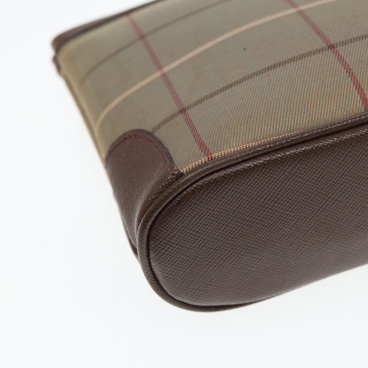 Burberry Nova Check Brown Canvas Clutch Bag (Pre-Owned) Size ONE SIZE - 14 Thumbnail