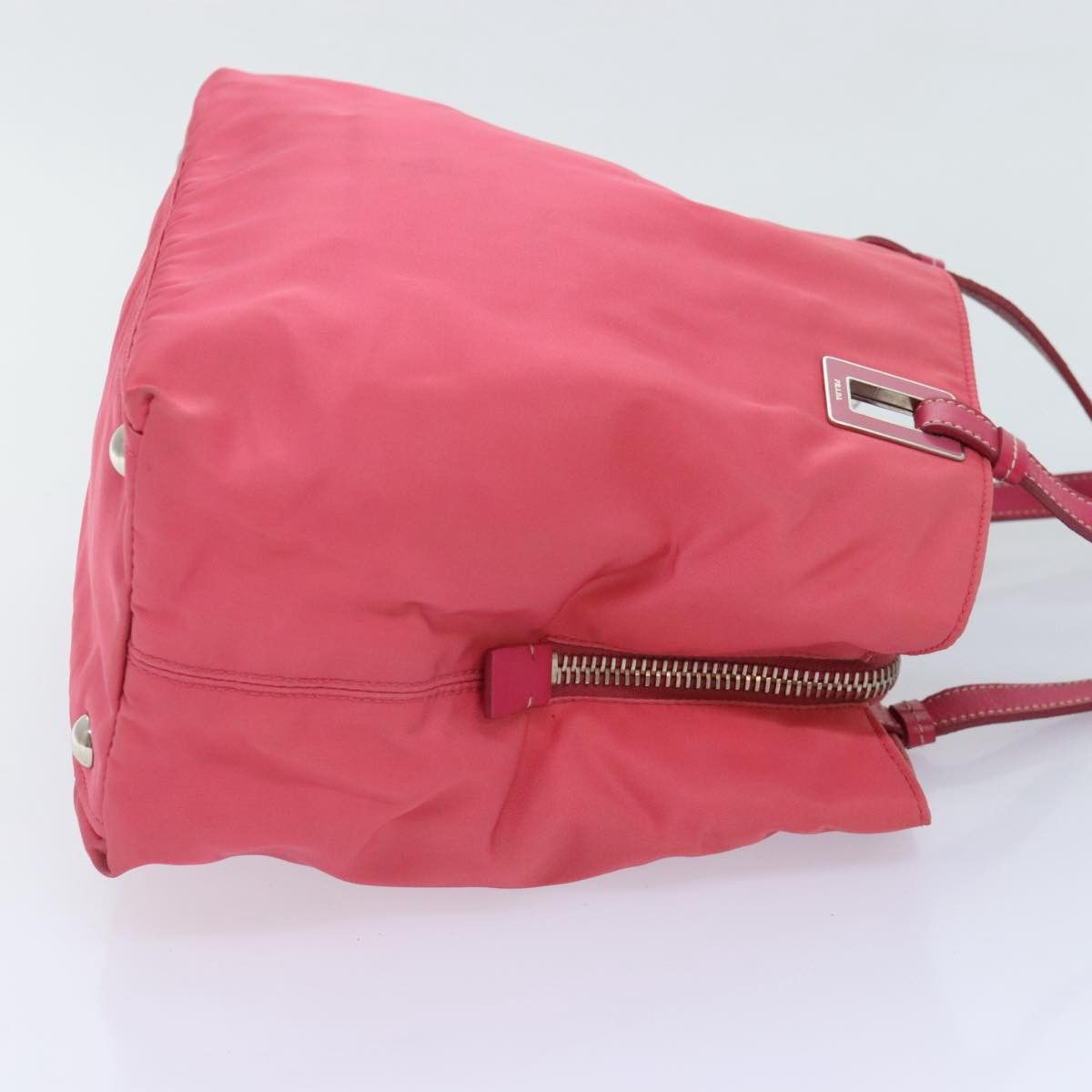 Prada Re-Nylon Pink Synthetic Tote Bag (Pre-Owned) Size ONE SIZE - 3 Thumbnail