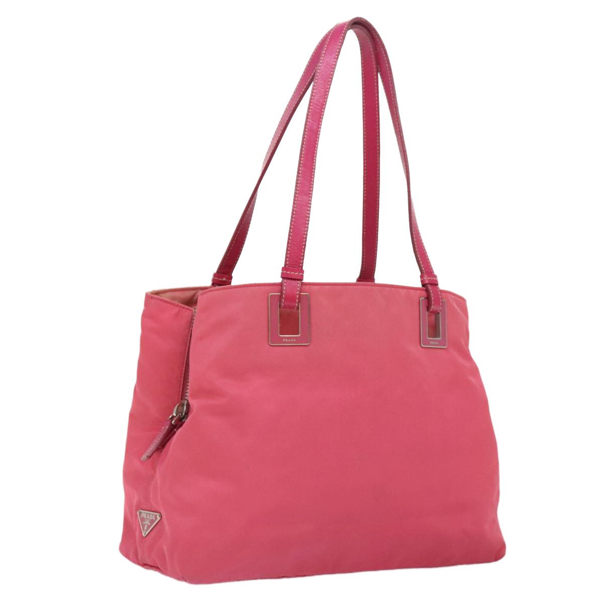 Prada Re-Nylon Pink Synthetic Tote Bag (Pre-Owned) Size ONE SIZE - 19 Thumbnail