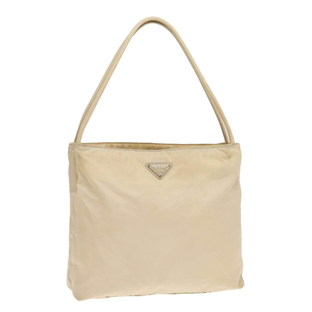 Prada Re-Nylon Beige Synthetic Tote Bag (Pre-Owned) Size ONE SIZE - 18 Thumbnail