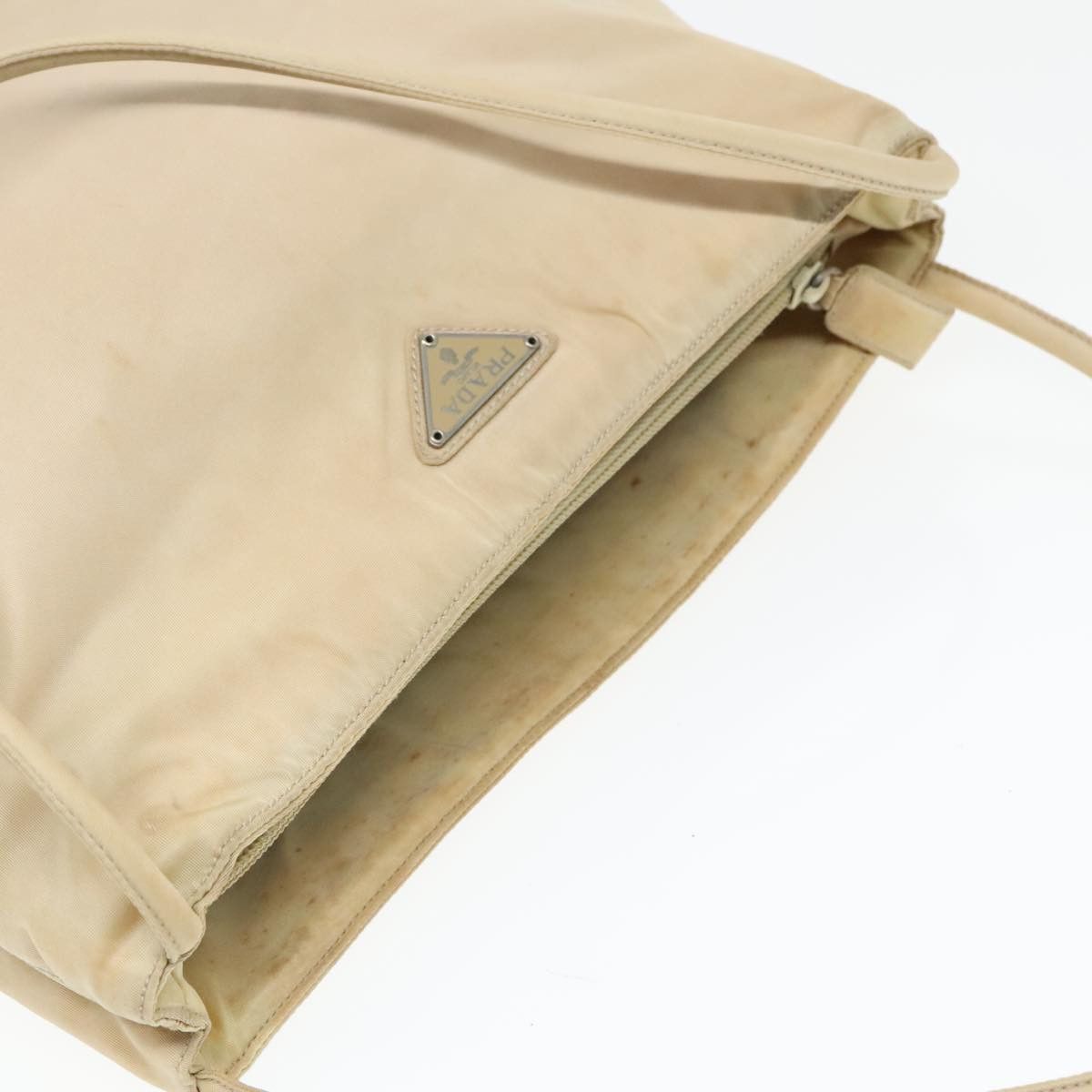 Prada Re-Nylon Beige Synthetic Tote Bag (Pre-Owned) Size ONE SIZE - 17 Thumbnail