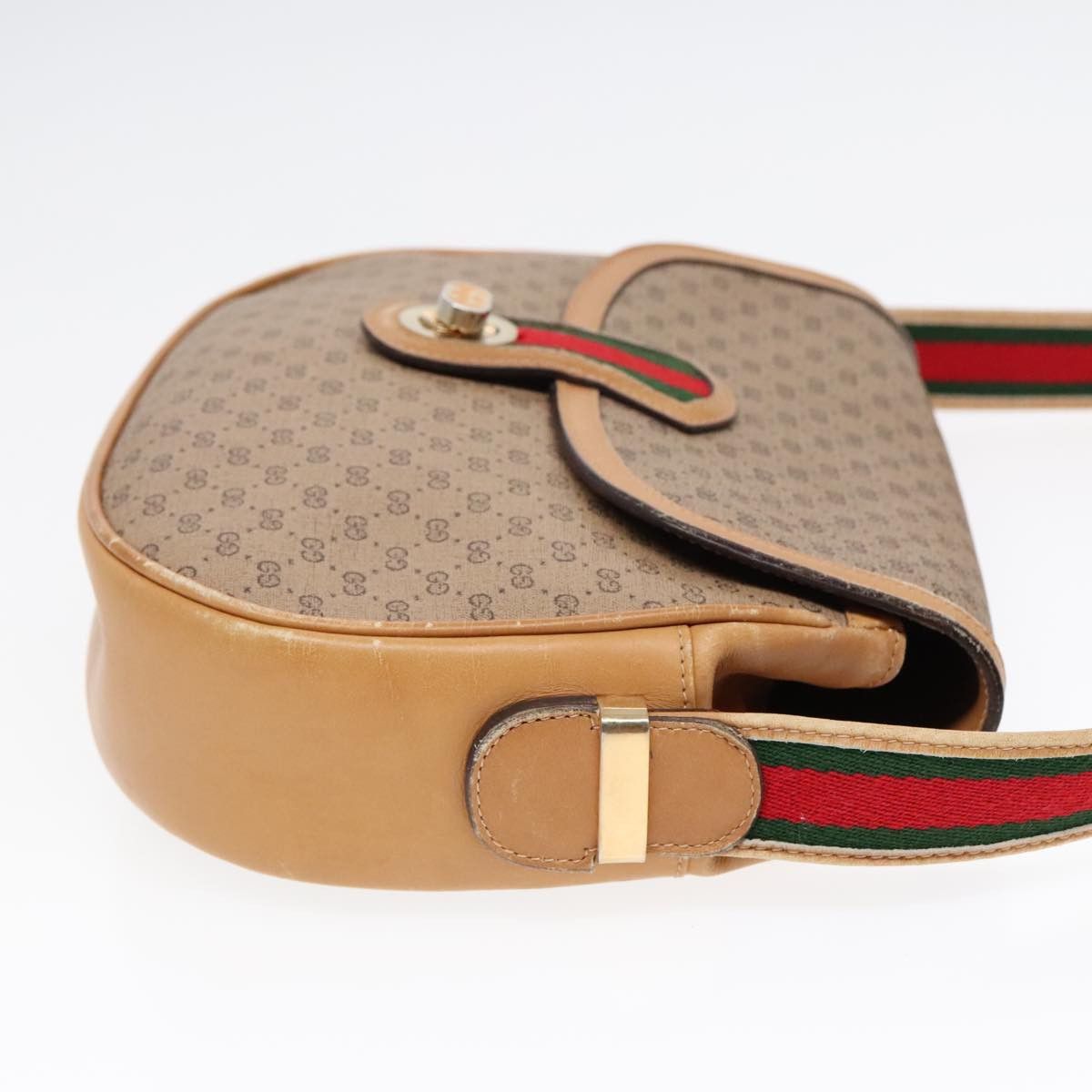 Gucci Ophidia Beige Canvas Shoulder Bag (Pre-Owned) Size ONE SIZE - 12 Thumbnail