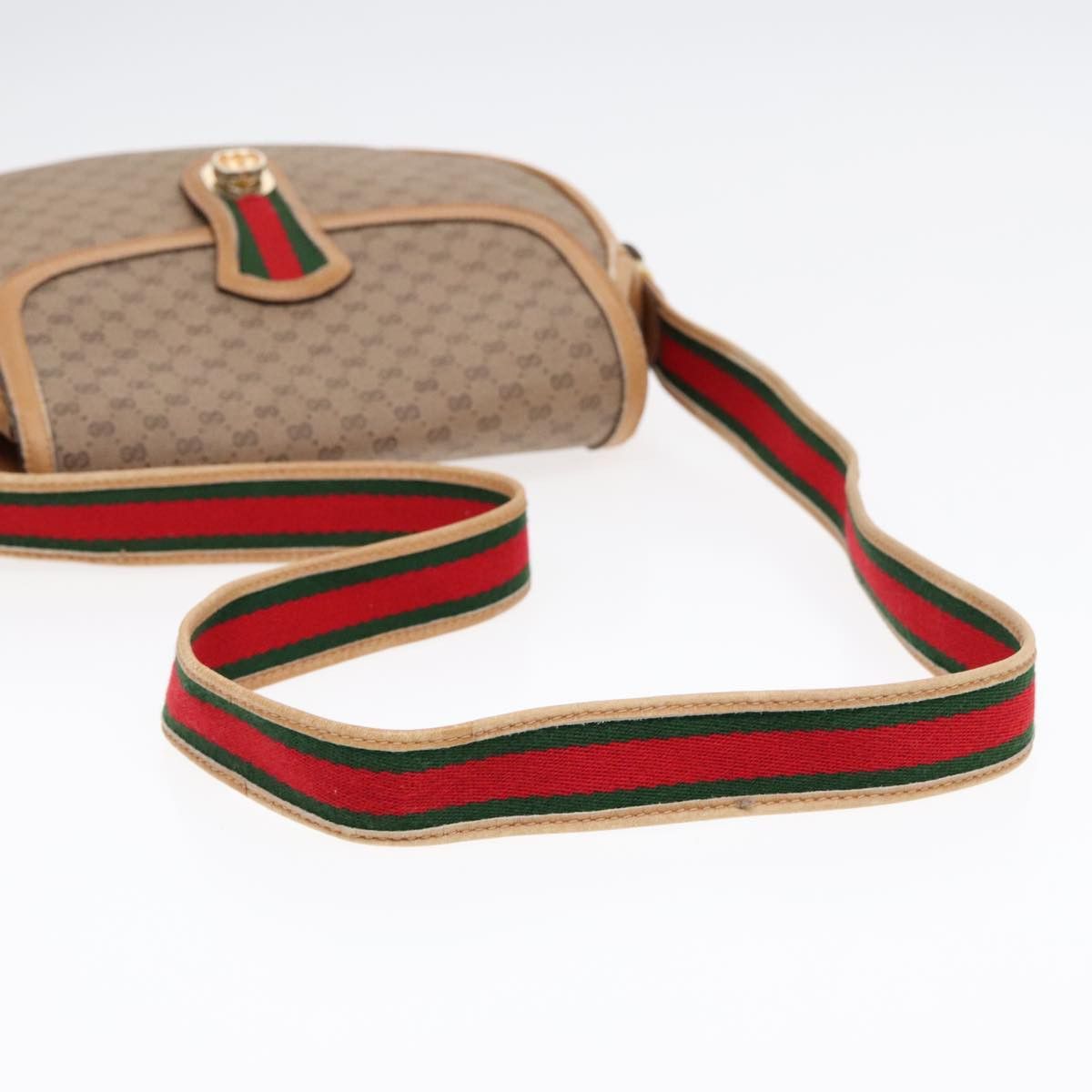 Gucci Ophidia Beige Canvas Shoulder Bag (Pre-Owned) Size ONE SIZE - 4 Thumbnail