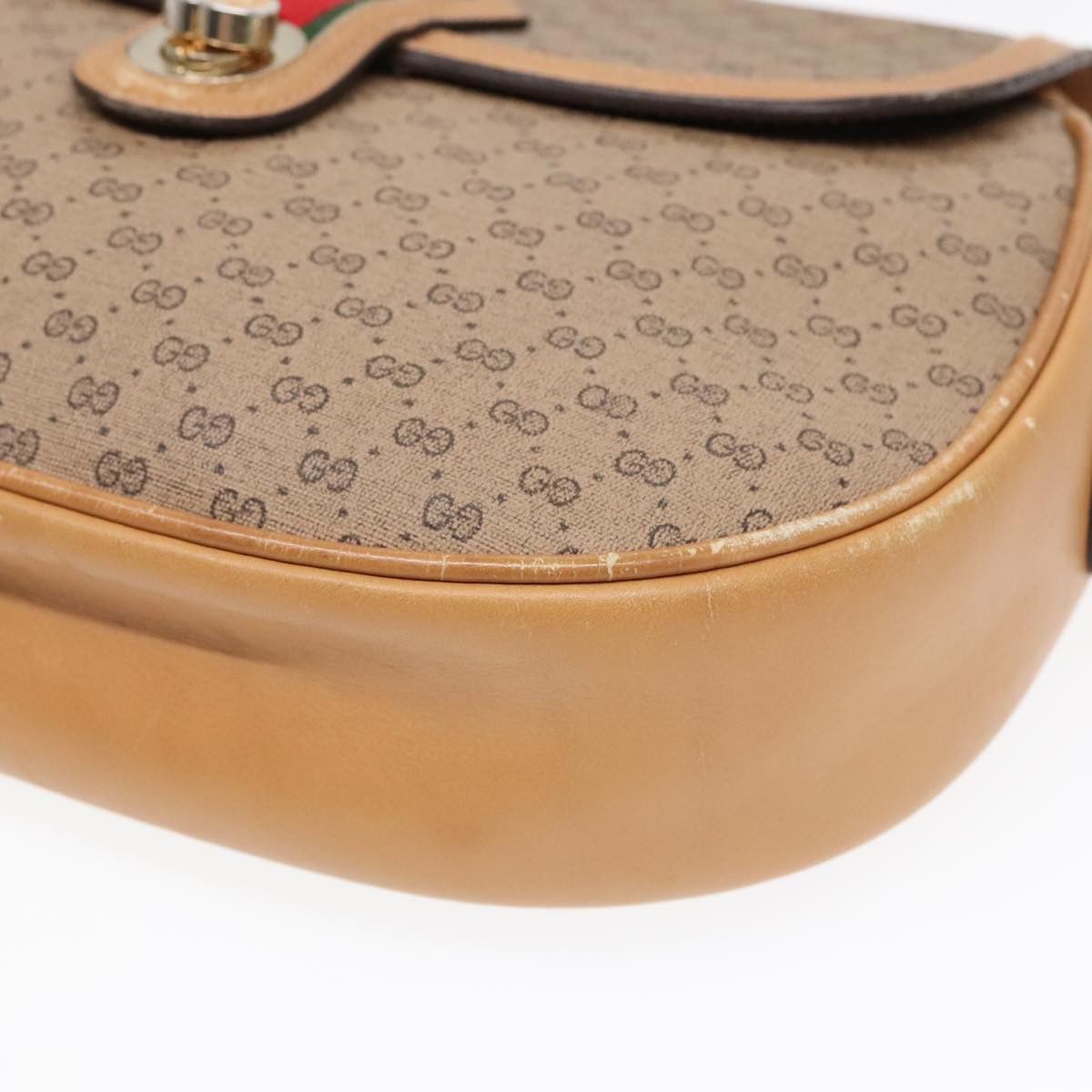 Gucci Ophidia Beige Canvas Shoulder Bag (Pre-Owned) Size ONE SIZE - 16 Thumbnail