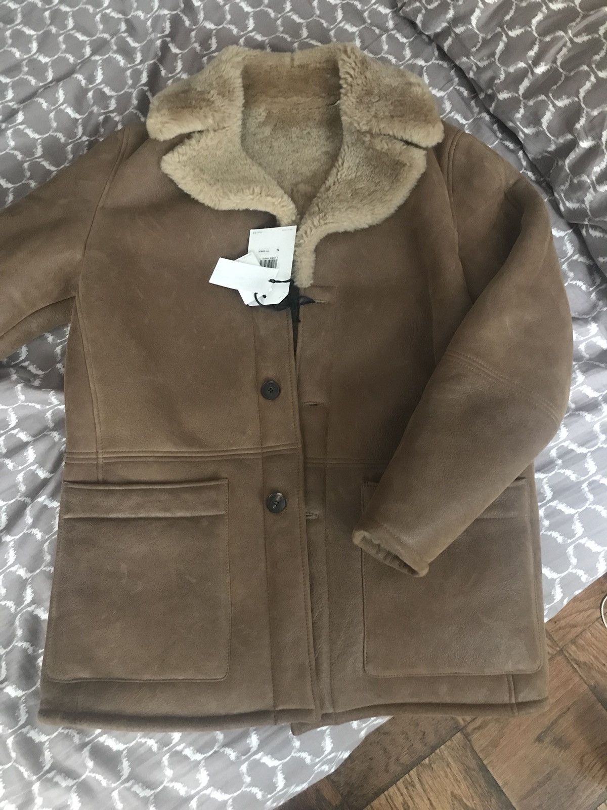 Levi s Made Crafted Shearling Ranch Coat Grailed