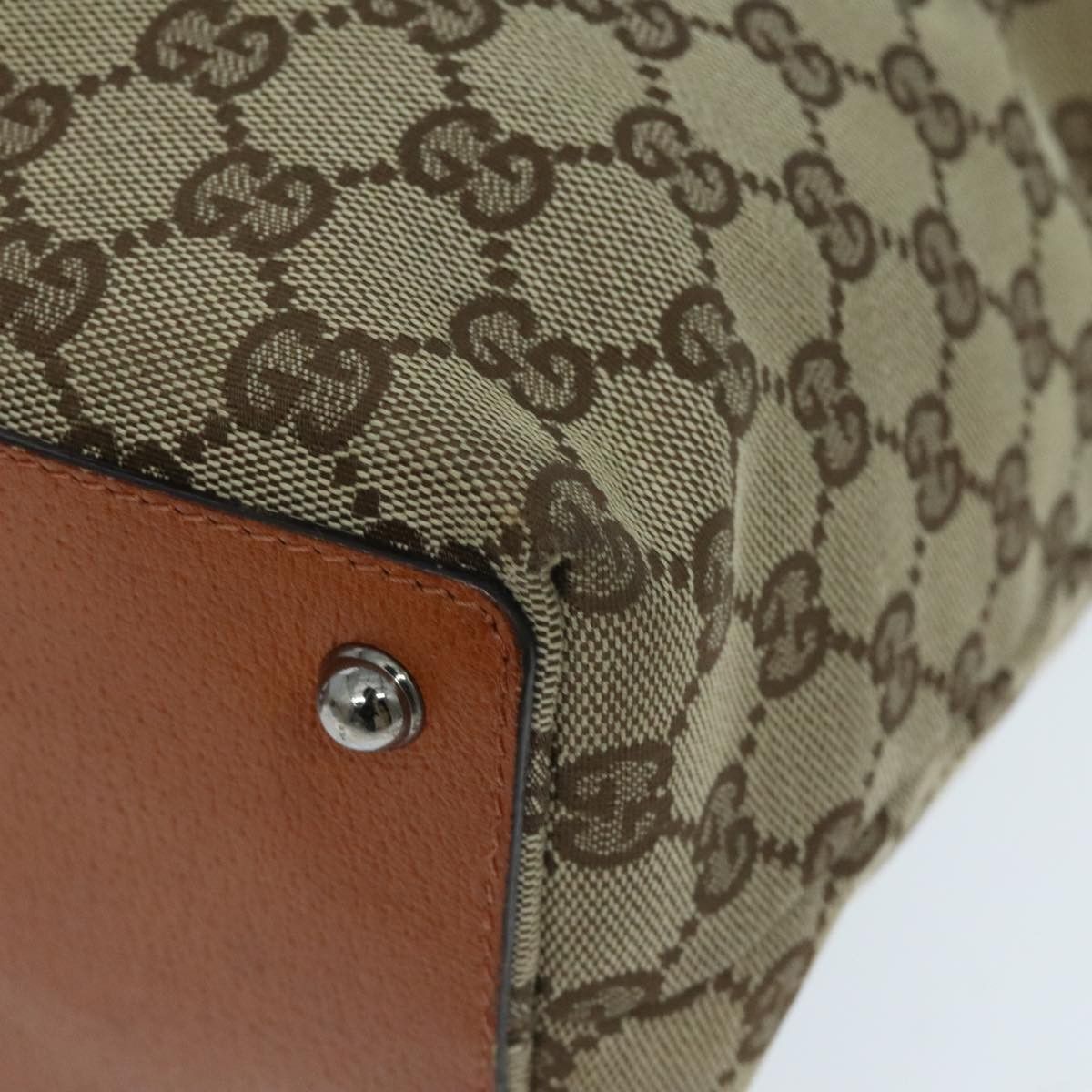 Gucci Beige Canvas Tote Bag (Pre-Owned) Size ONE SIZE - 7 Thumbnail