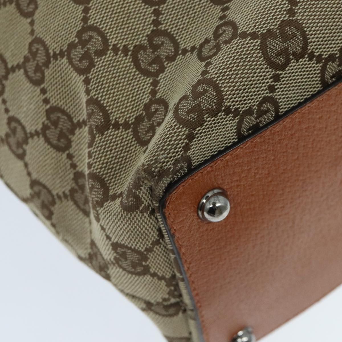 Gucci Beige Canvas Tote Bag (Pre-Owned) Size ONE SIZE - 10 Thumbnail