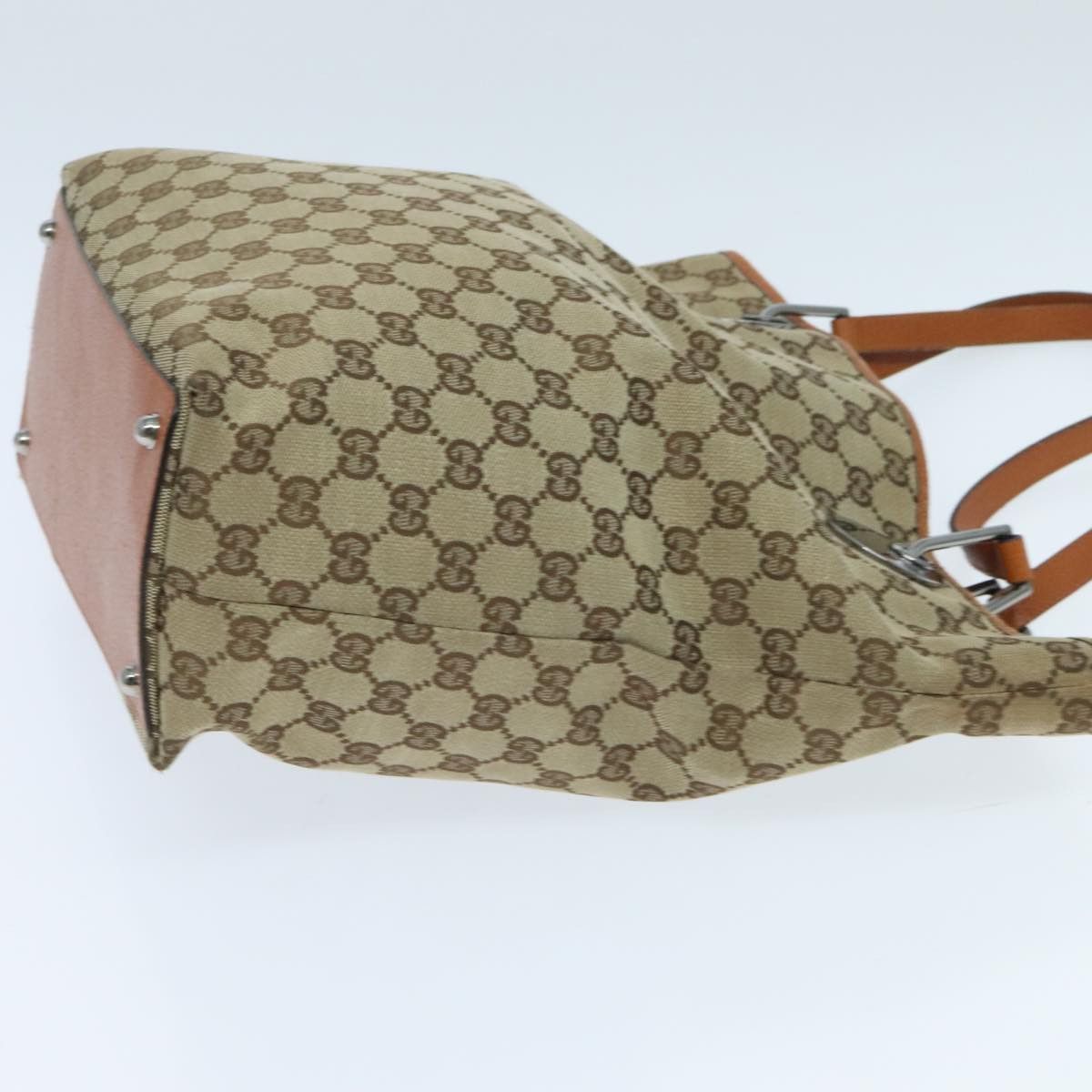 Gucci Beige Canvas Tote Bag (Pre-Owned) Size ONE SIZE - 3 Thumbnail