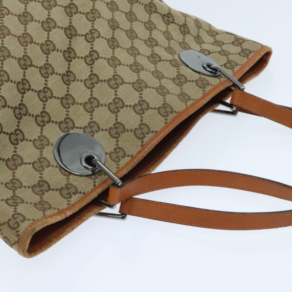 Gucci Beige Canvas Tote Bag (Pre-Owned) Size ONE SIZE - 16 Thumbnail