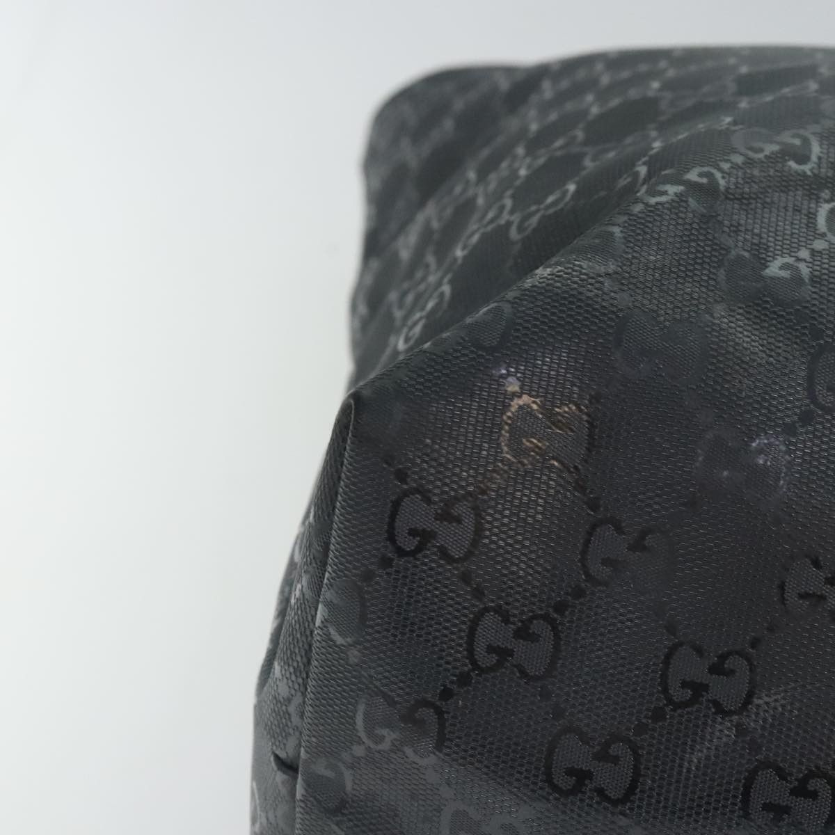 Gucci Black Canvas Tote Bag (Pre-Owned) Size ONE SIZE - 7 Thumbnail