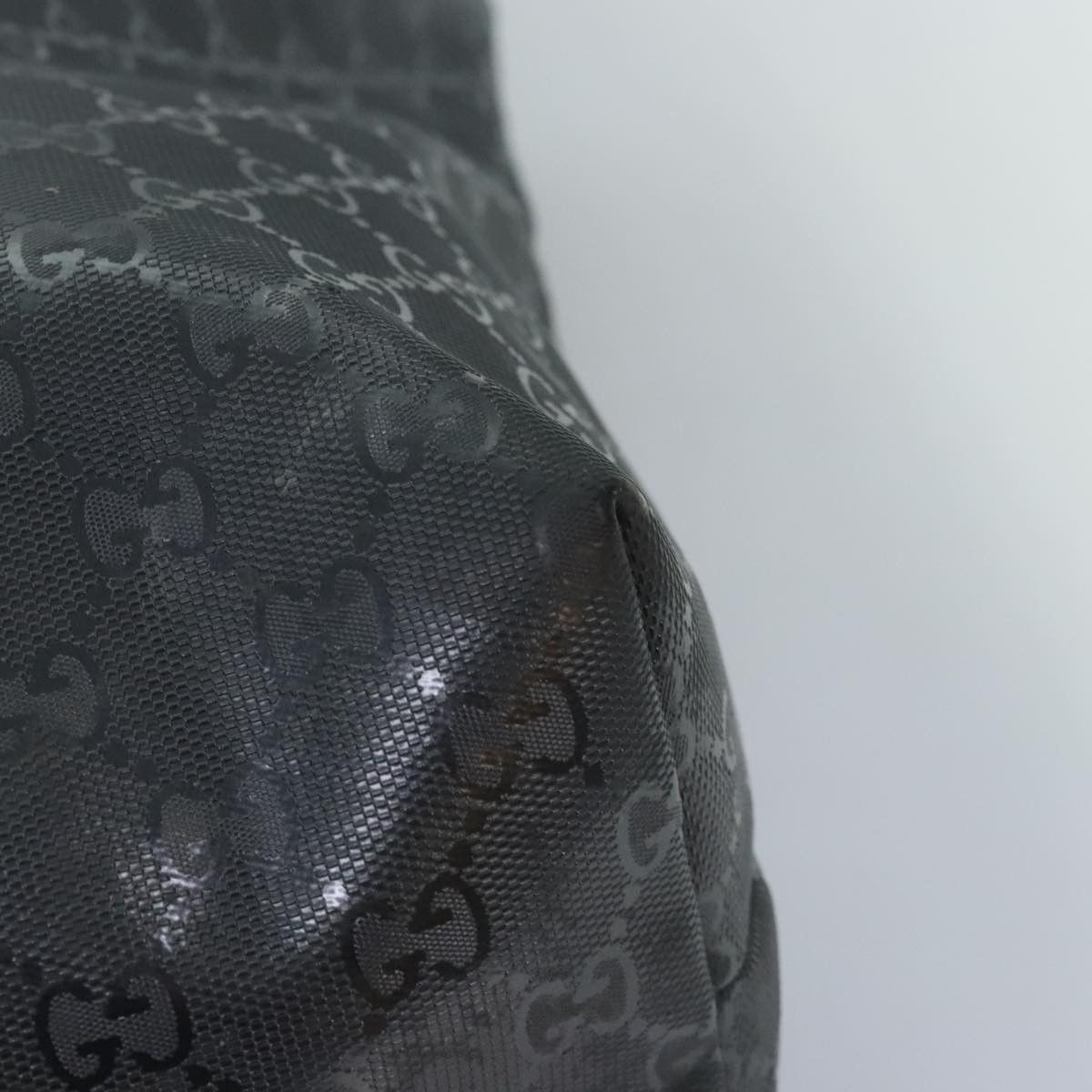 Gucci Black Canvas Tote Bag (Pre-Owned) Size ONE SIZE - 8 Thumbnail