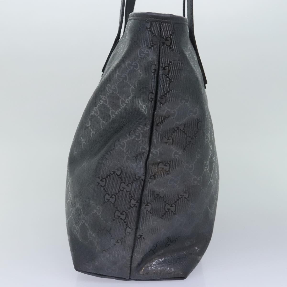 Gucci Black Canvas Tote Bag (Pre-Owned) Size ONE SIZE - 3 Thumbnail