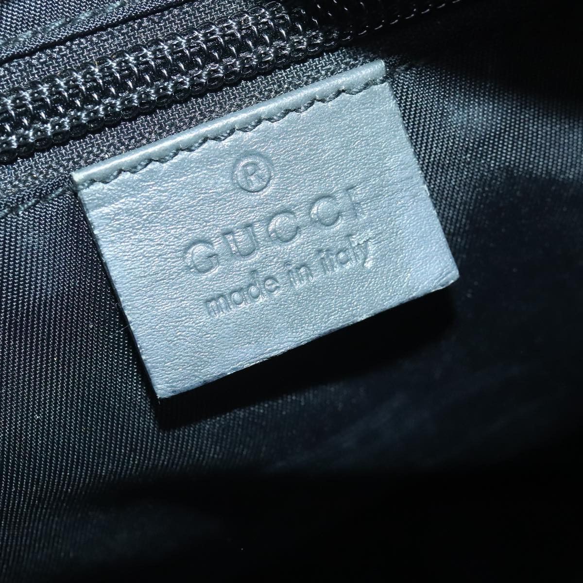 Gucci Black Canvas Tote Bag (Pre-Owned) Size ONE SIZE - 13 Thumbnail