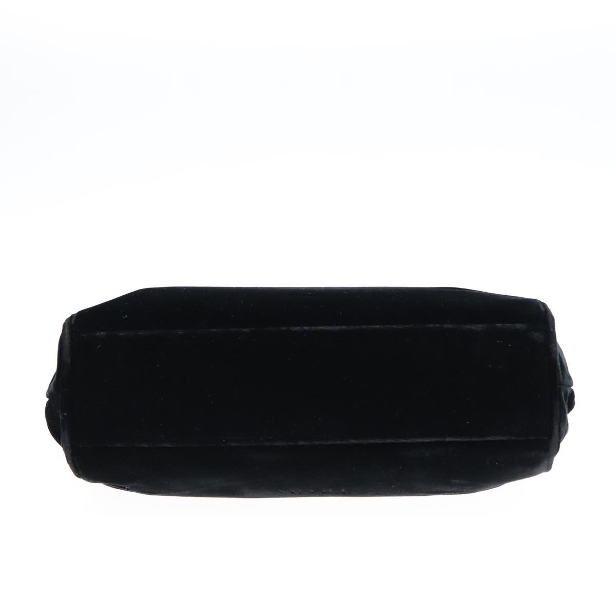 Prada Black Velvet Shoulder Bag (Pre-Owned) Size ONE SIZE - 8 Thumbnail