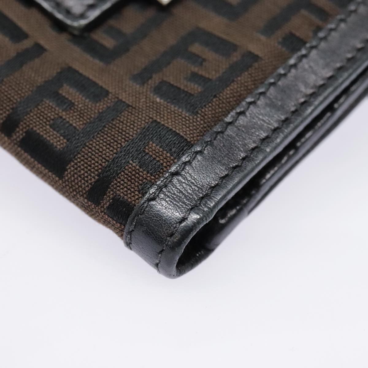 Fendi Zucca Brown Canvas Wallet (Pre-Owned) Size ONE SIZE - 6 Thumbnail