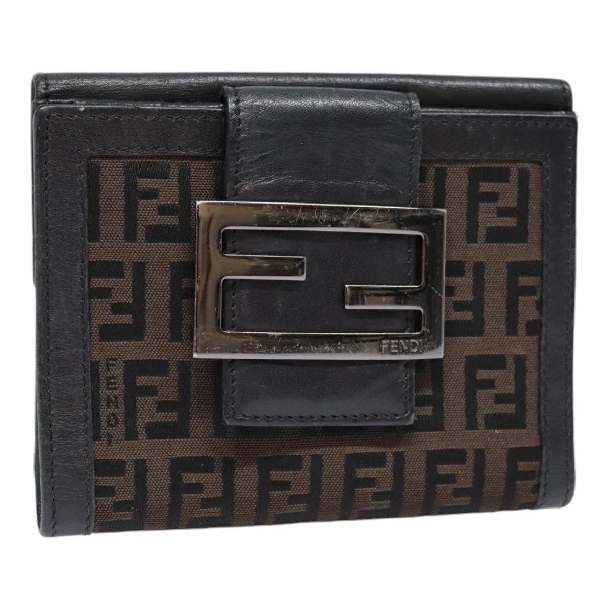 Fendi Zucca Brown Canvas Wallet (Pre-Owned) Size ONE SIZE - 15 Thumbnail