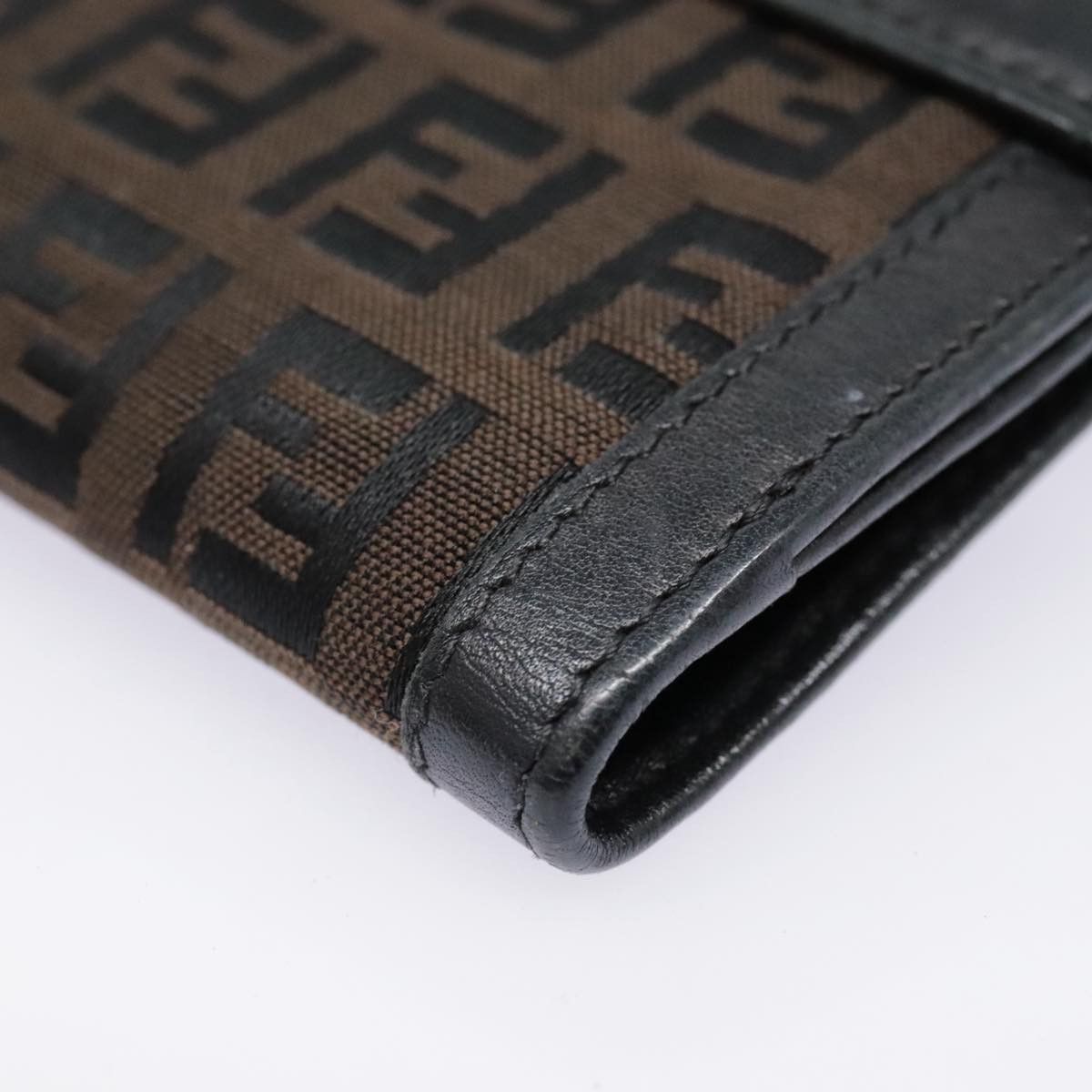 Fendi Zucca Brown Canvas Wallet (Pre-Owned) Size ONE SIZE - 8 Thumbnail