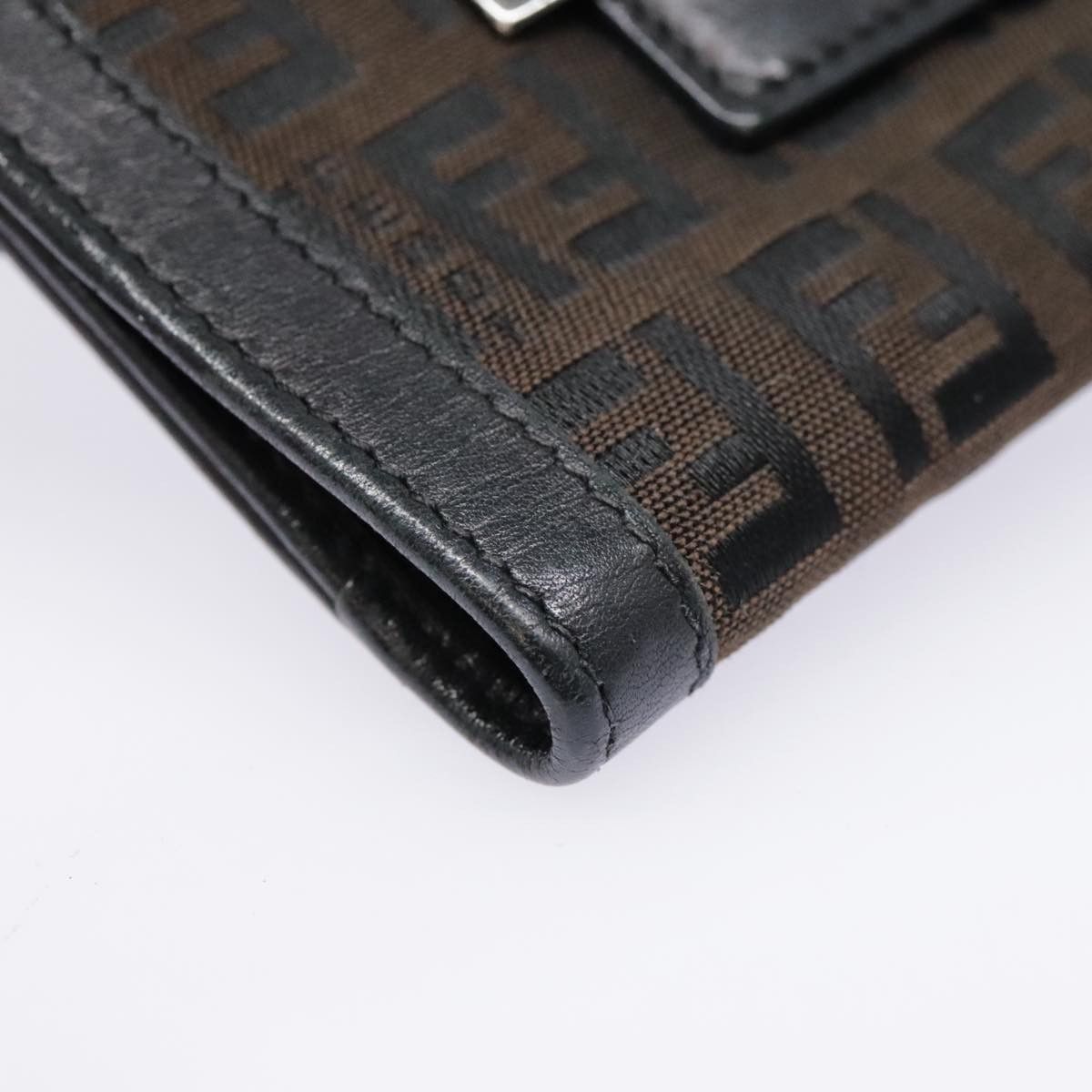 Fendi Zucca Brown Canvas Wallet (Pre-Owned) Size ONE SIZE - 5 Thumbnail