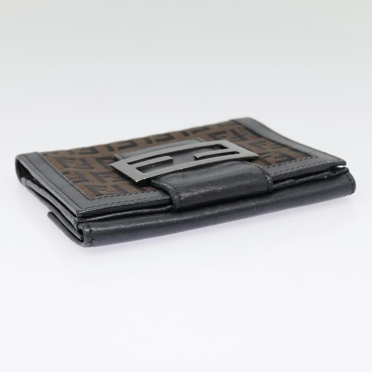 Fendi Zucca Brown Canvas Wallet (Pre-Owned) Size ONE SIZE - 13 Thumbnail