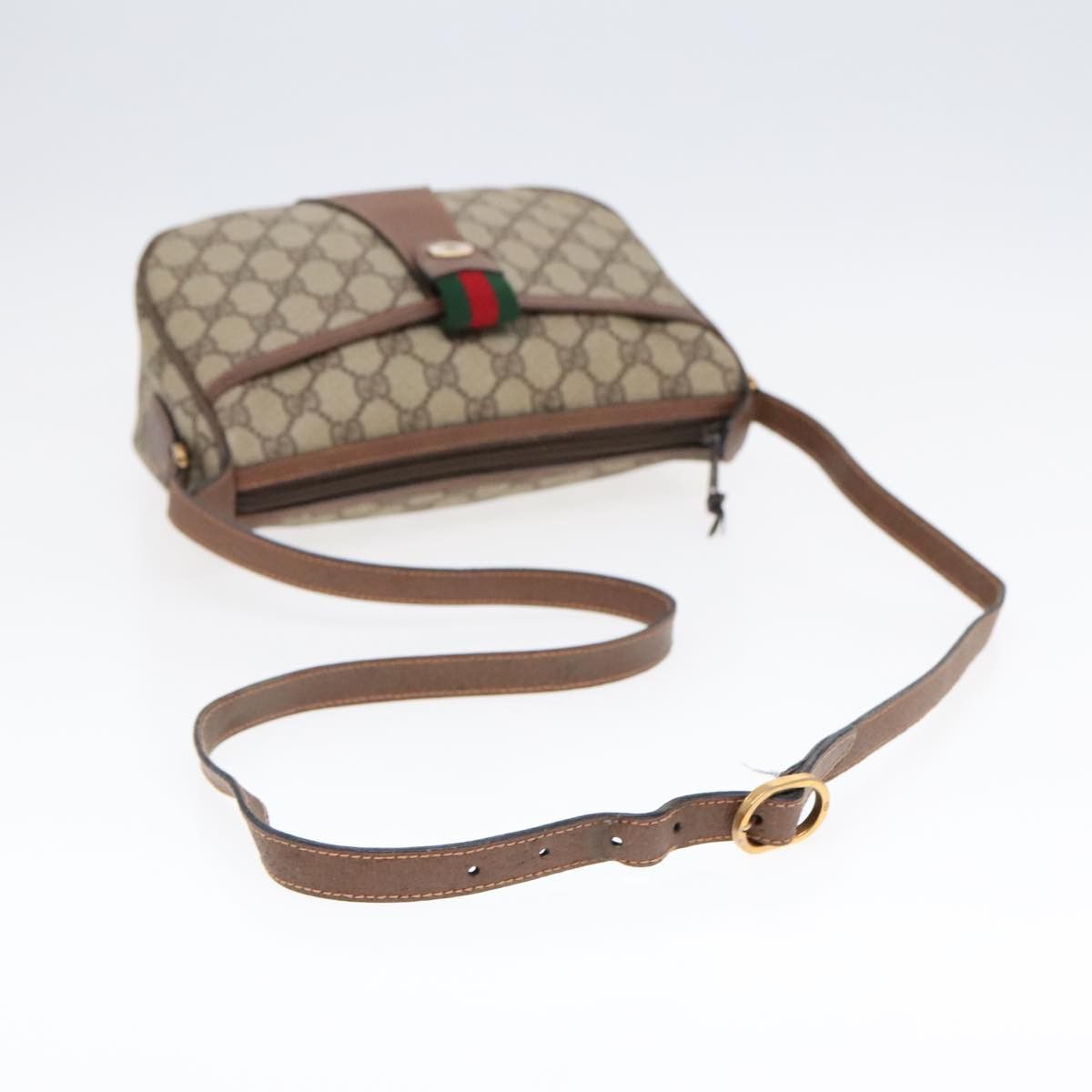Gucci Beige Canvas Shoulder Bag (Pre-Owned) Size ONE SIZE - 5 Thumbnail